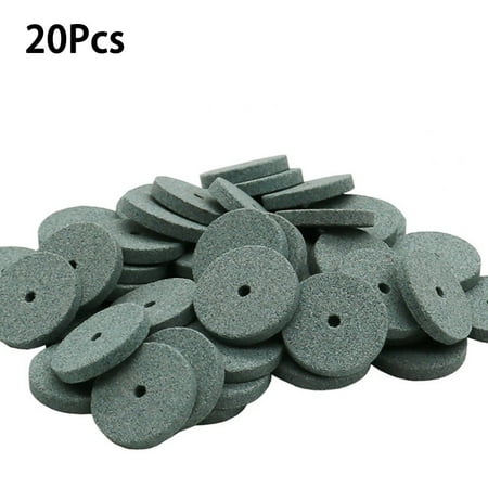 

20Pcs 20Mm Mini Drill Grinding Wheel Buffing Wheel Polishing Pad Abrasive Disc