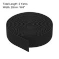 thumbnail image 2 of Uxcell Twill Elastic Band Double Side 1 Roll Flat Elastic Ribbon Cord for Sewing Waistband Black 0.8 Inch x 2 Yard, 2 of 6