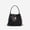 Black, variant on KKLDOGS Small Crossbody Bags for Women Vegan Leather Mini Bucket Handbag Removable Shoulder Strap
