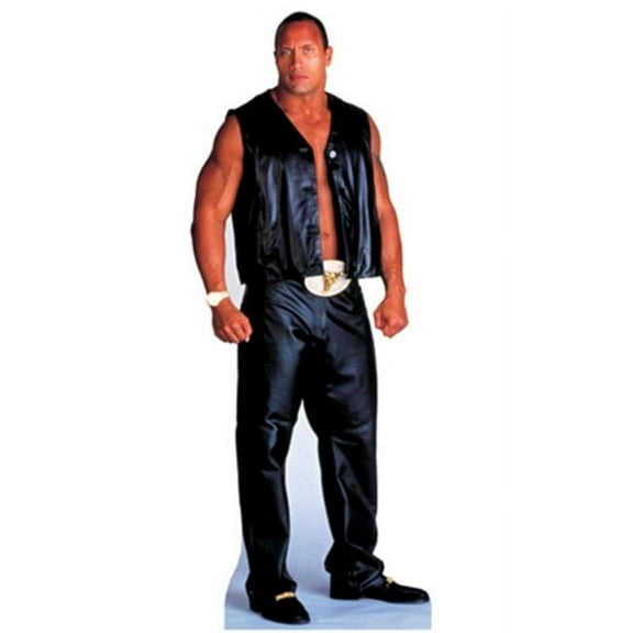 Advanced Graphics 611 World Wrestling Entertainment The Rock Life-Size Cardboard Stand-Up