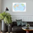 thumbnail image 3 of Cool Wall Art 2025 Color Map of World Map Cool Wall Art Print Poster Bedroom Decoration Landscape Office Valentine's Birthday Gift For schools, gifts, 3 of 5