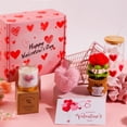 thumbnail image 3 of Set de regalo PANYUXUT para el Día de San Valentín para ella con vaso de cristal de 473 ml, 3 of 7