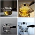 thumbnail image 2 of Bouilloire en Verre Résistante à la Chaleur Théière Pratique (Transparente), 2 of 7