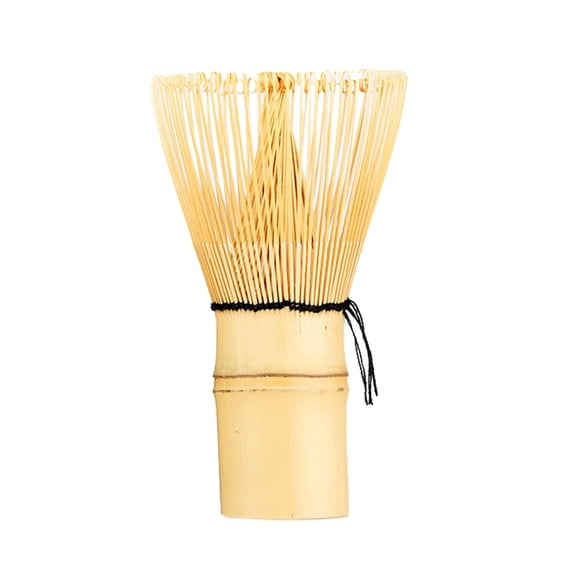 Traditional Japanese Matcha Whisk, 100-Prong Handcrafted Bamboo Tea Whisk, Essential Tool for Whisking Ceremonial Grade Matcha Powder