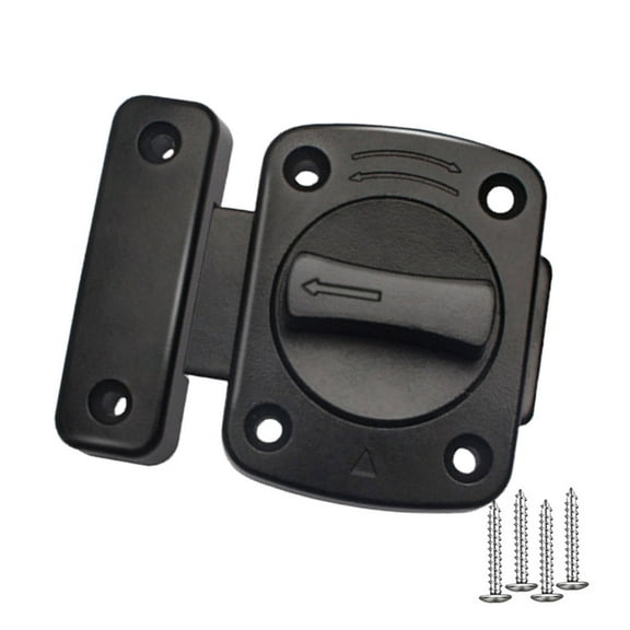 Multifunction Rotating Bolt Latches set Furniture Latches Simple Install for Home Safety