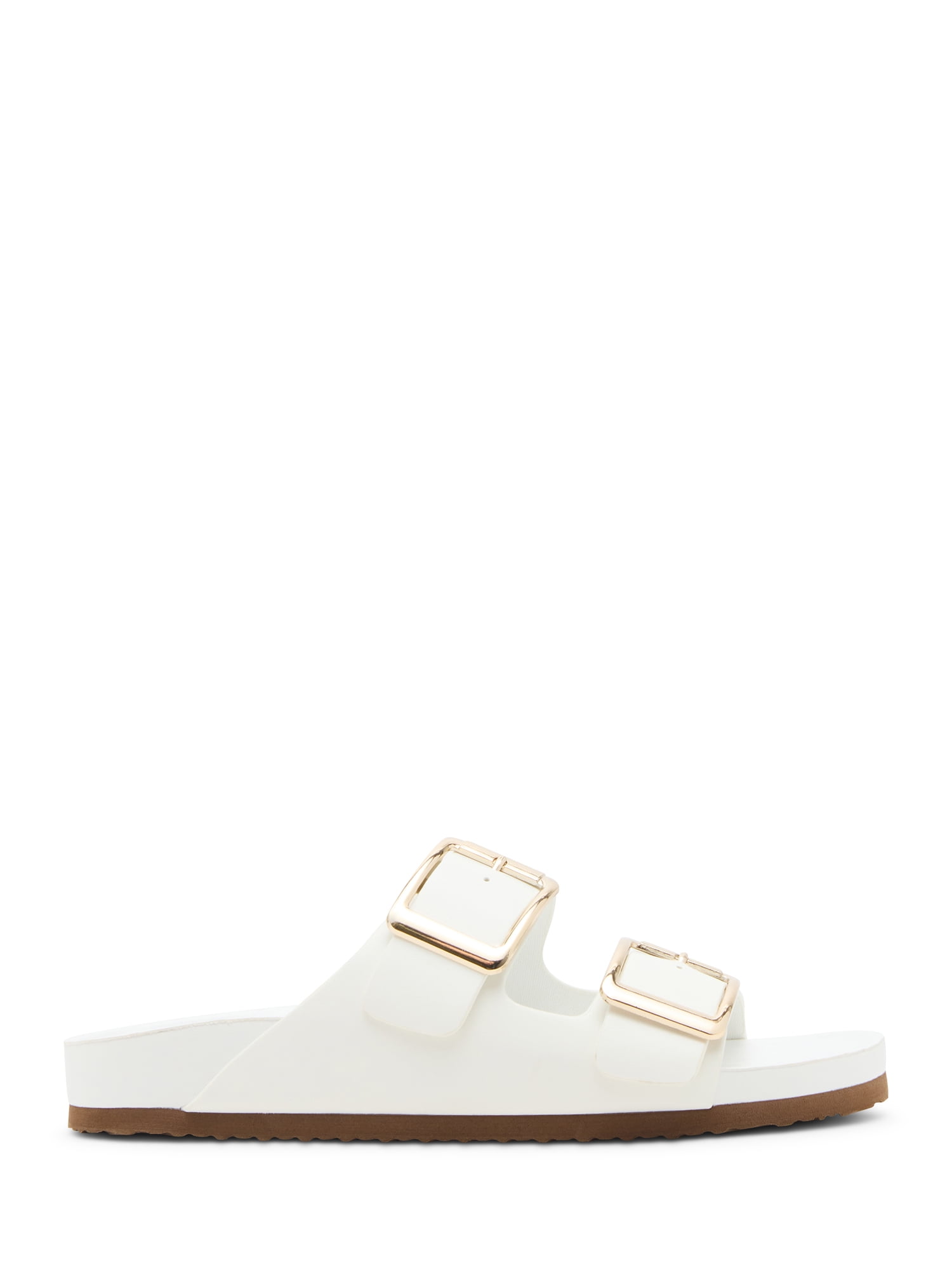 Madden Girl Women's Bodiee Two Strap Footbed Sandals