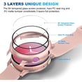 thumbnail image 2 of GFDYREE [2Pack] Compatible with Samsung Galaxy Watch Active 2 Screen Protector Case 40mm, Bumper Full Around Cover for Samsung Galaxy Watch Active2 40 (Pink, 40mm), 2 of 7