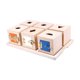 thumbnail image 2 of de madera Caja de pestillo Juguete Montessori Habilidades sensoriales Habilidades motoras finas Desbloqueo de juguetes Cubos Tablero ocupado Zulema Juguetes Montessori, 2 of 8
