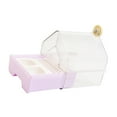 thumbnail image 1 of Accesorio para caja de baño para loros, bañera multifuncional para loros, ducha para pájaros, para loros, canarios, cotorras, periquitos y periquitos. Púrpura, 1 of 8