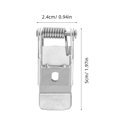 thumbnail image 2 of Minkissy 10pcs Ceiling Light Clips Recessed Lighting Clips for Professional Electricians Silver Iron, 2 of 8