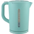 Mainstays 1.7L Plastic Kettle, Classic Mint