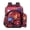 Steel, variant on Multi-compartment storage backpack, water-resistant and durable, unisex school backpack