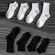 thumbnail image 2 of Calcetines cortos de goma, calcetines náuticos, medias de pareja, calcetines blancos deportivos de algodón para hombre, calcetines de primavera y otoño para mujer, 2 of 4