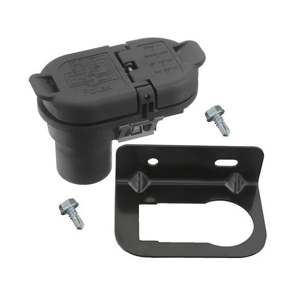 Trailer Connector Kit - Compatible with 2003 - 2023 Chevy Silverado 1500 2004 2005 2006 2007 2008 2009 2010 2011 2012 2013 2014 2015 2016 2017 2018 2019 2020 2021 2022