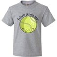 thumbnail image 3 of Inktastic Future Tennis Star- Cute Tennis Ball Youth T-Shirt, 3 of 5