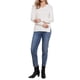 thumbnail image 2 of SUÉTER INSPIRADOR DE CUELLO EN V PARA MUJERES, CASUAL, DE MANGA LARGA, LIGERO, PULÓVER DE PUNTO SUAVE XL BEIGE, 2 of 6