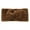 Coffee, variant on Fitness Sport Headband for Female Wide Turban Knot Hairband Elastic Ear Warmer Headwrap Furry Plush Headband for Yoga