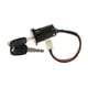 thumbnail image 2 of Llave de bloqueo del interruptor de encendido Interruptor de arranque Cerradura de cilindro multiusos práctica para 4 cables, 2 of 9