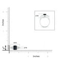 thumbnail image 4 of ANGARA Natural Emerald-Cut 1.05 ct Blue Sapphire Ring with Trio Diamonds in 14K White Gold for Women (Size-7x5mm) | September Birthstone, Anniversary, Jewelry Gift for Women | Natural Sapphire Ring, 4 of 8