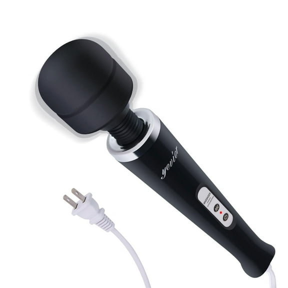 Wired Powerful Handheld Massager with 10 Pulse Settings Strong Vibration for Women,Personal Total Body Therapy Massager for Sports Recovery,Muscle Aches,Body Pain