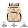 thumbnail image 6 of Jeiento Cute Capybara 13.5" Household Daily Toddler Backpack, Kids Preschool Bag, Stable Structure Multi Compartment Bag for Kindergarten Daily Learning Supplies, 6 of 7
