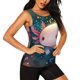 thumbnail image 2 of Fotbe Whimsical Axolotl Fantasy Blusas Sin Mangas para Mujer – Estilo Casual, Corte Suelto, Slim-Fit, Cuello Redondo Deportivo, Tops de Verano para Gimnasio y Yoga-Small, 2 of 7