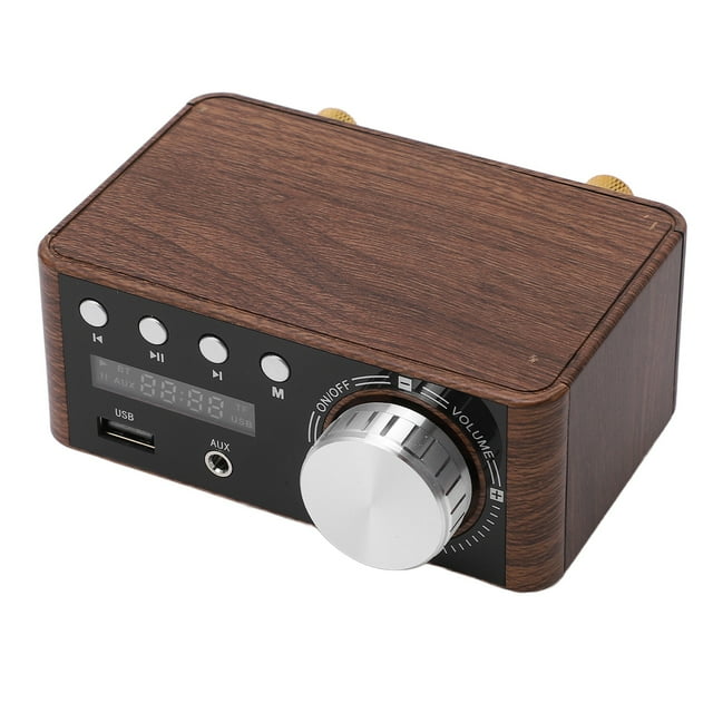 Mini 5.0 , 50W 2 Channel Stereo Hifi Digital Amp Audio Power With USB Input, Audio Receiver Support U Disk And Small Memory Card For Home Hifi Stereo Speaker