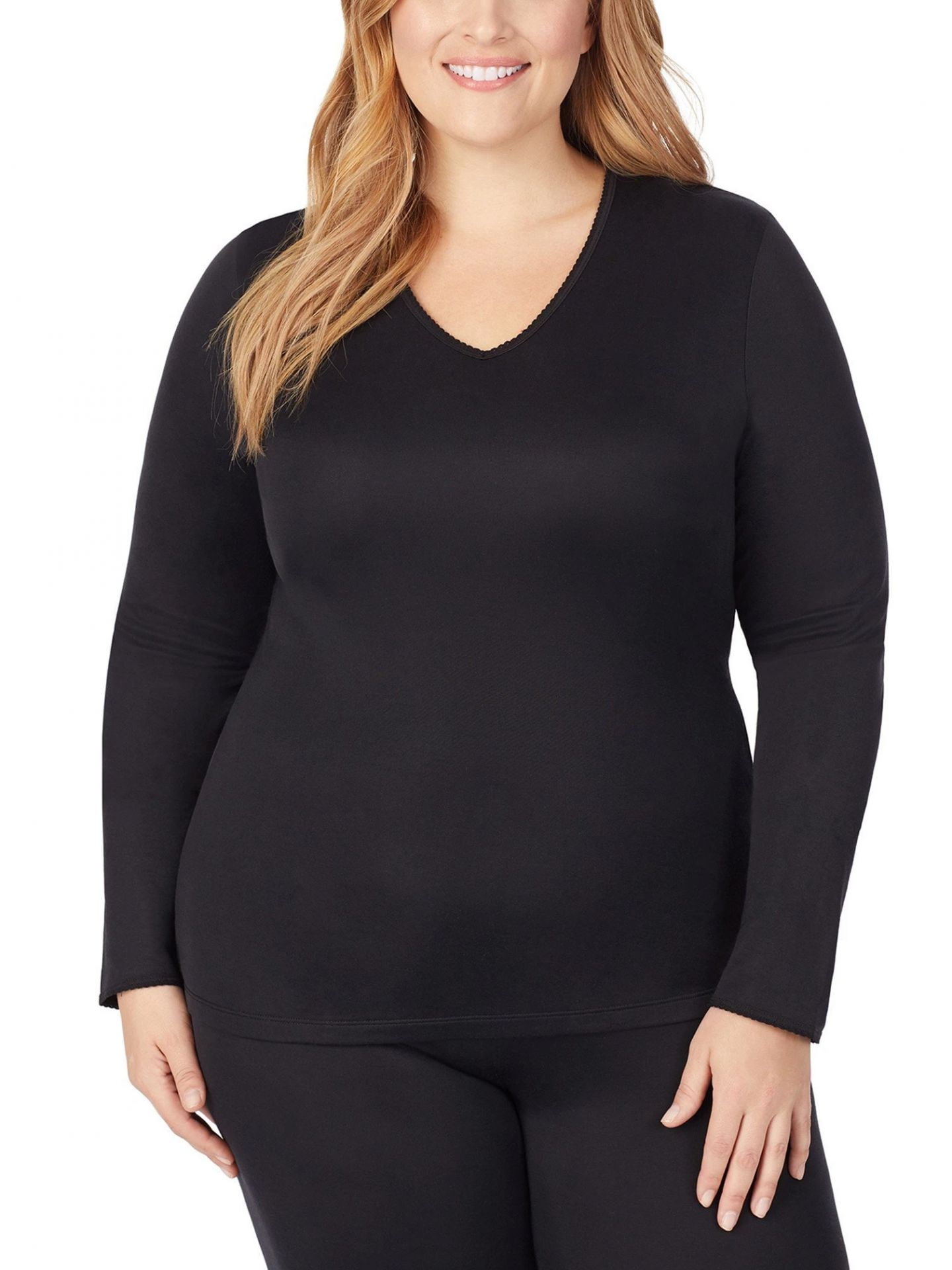 Cuddl Duds Women's Softwear Lace Edge 