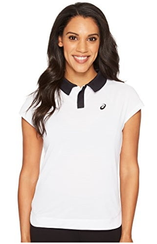 polo asics femme or