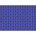 thumbnail image 1 of Ahgly Company Indoor Rectangle Patterned Blue Ribbon Blue Area Rugs, 5' x 7', 1 of 6