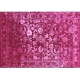 thumbnail image 1 of Ahgly Company Indoor Rectangle Abstract Purple Contemporary Area Rugs, 3' x 5', 1 of 4