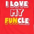 thumbnail image 3 of Instant Message - I Love My Funcle - Toddler And Youth Long Sleeve Graphic T-Shirt, 3 of 6