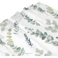 thumbnail image 5 of Shower Curtain for Bathroom with 12 plastic hooks, 72x72 Inches Bathroom Decor Waterproof Fabric Shower Curtain Set, Luxury Standard Shower Curtain for Bathtub Watercolor Green Leaf, 5 of 5