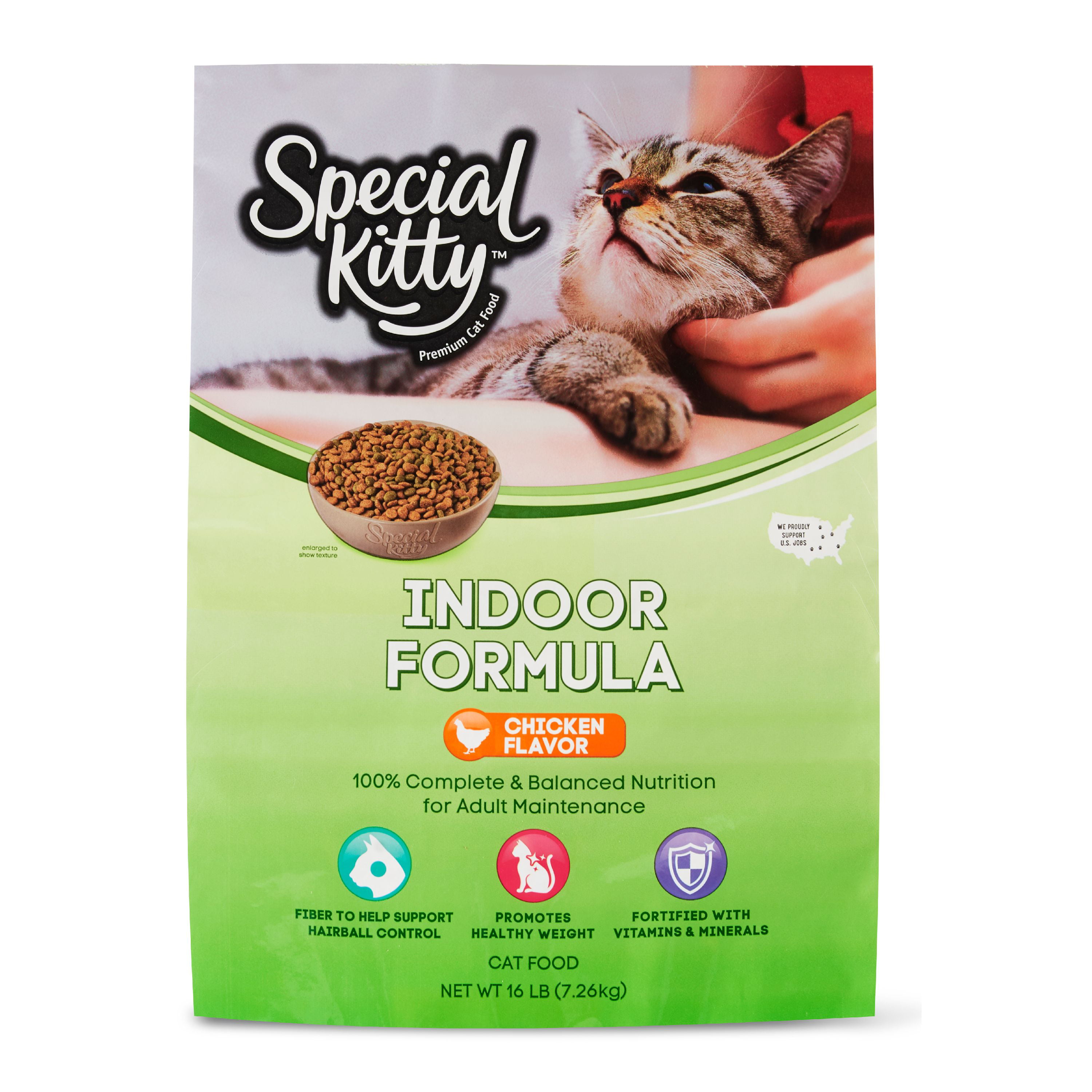 special kitty cat food at walmart