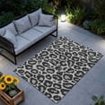 thumbnail image 2 of Multicolor Leopard Print Outdoor Area Rug, 2 of 7