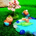 thumbnail image 3 of NIBERDA 20 pcs Mini Capybara Figurines, Resin Tiny Capybara Figures Animals for Miniature Garden, 3 of 6