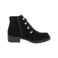 thumbnail image 2 of Giani Bernini Womens Bertey Suede Lace-Up Booties, 2 of 3