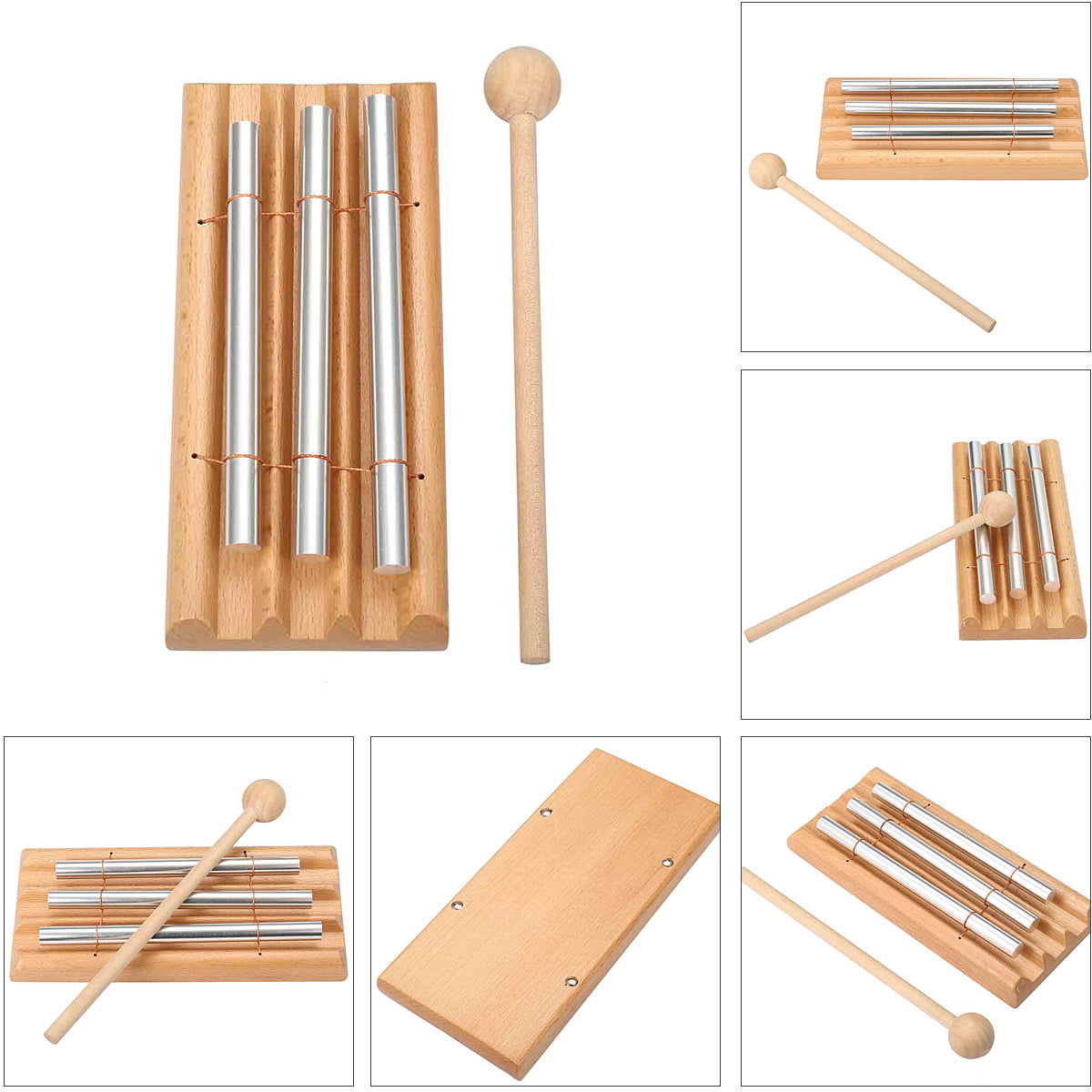 Moon Energy Bar Chime for Energy & Healing with wooden Mallet 