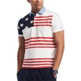 thumbnail image 1 of Tommy Hilfiger Adams - Polo de rugby para hombre, color blanco, mediano, 1 of 1