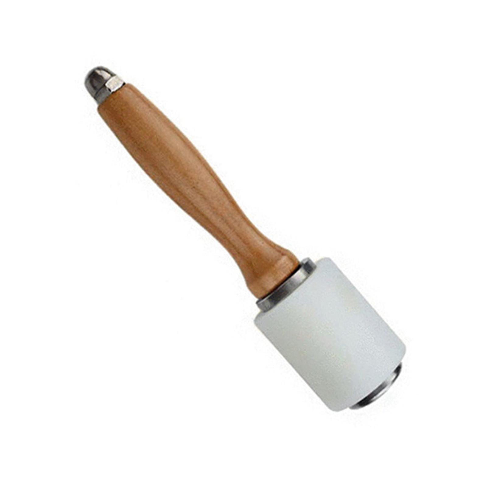 Yunhgft Leather Carving Hammer Comfortable Handle Cutting DIY Professional Leather Craft B