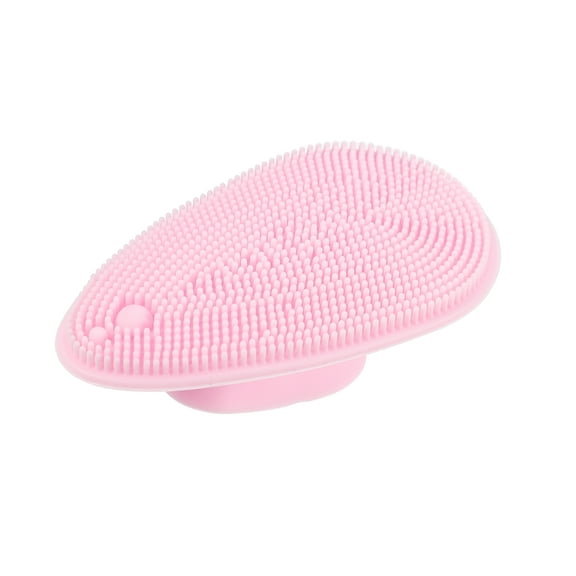 Vocoste Silicone Face Scrubber Exfoliator Cleansing Brush Pink 3.15'x1.85'x1.14'