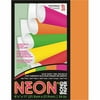 Pacon Laser Bond Paper - 10% Recycled Letter - 8.50" x 11" - 24 lb Basis Weight - 100 Sheets/Pack - Bond Paper - Neon Orange
