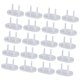 thumbnail image 1 of 20 protectores de corriente eléctrica, tapas de corriente, cubiertas de enchufe de salida 2 agujeros perfke Tapas de enchufes, 1 of 9
