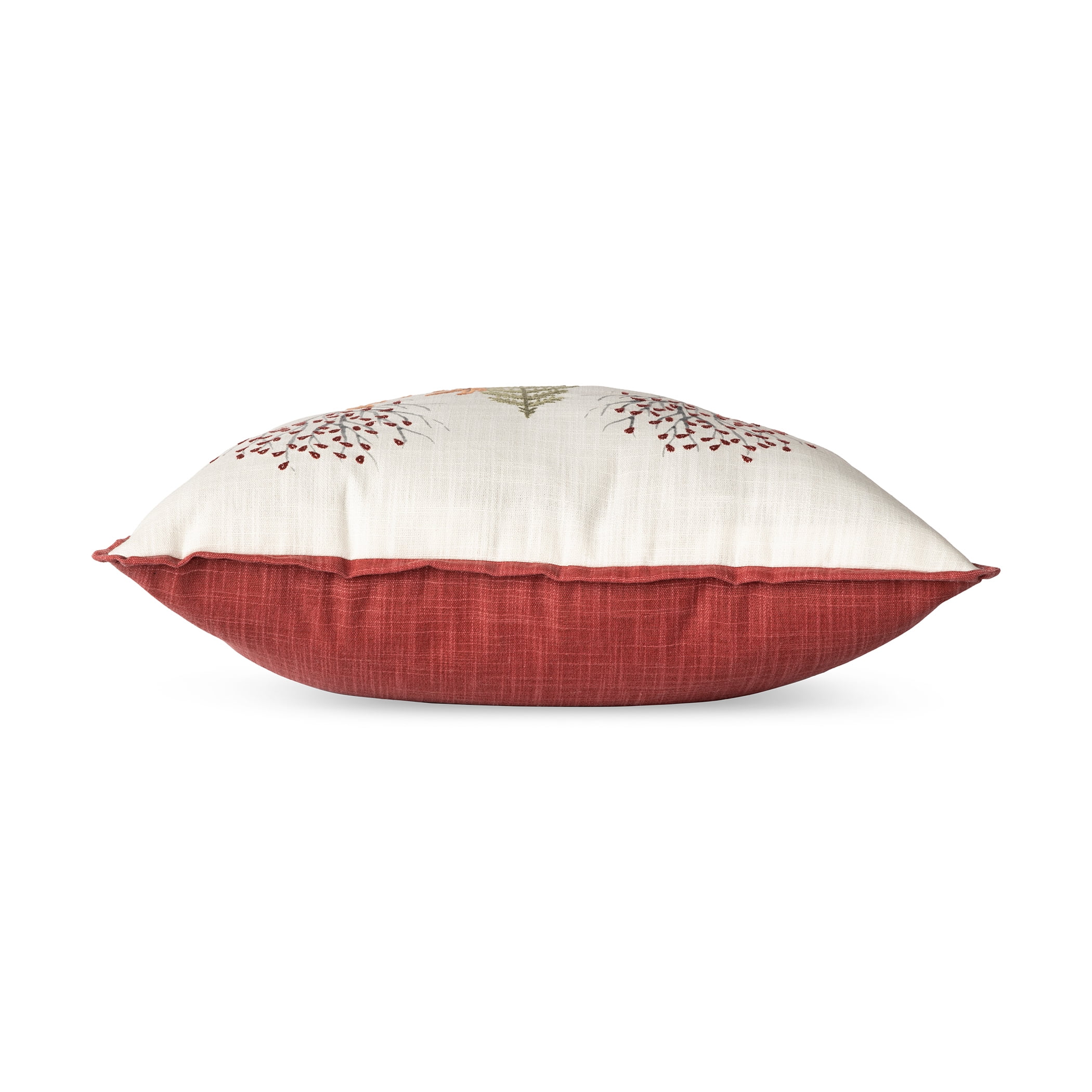 Better Homes & Gardens Holiday Reindeer Outdoor Throw Pillow,  One 20" x 20" Square, Multi-Color