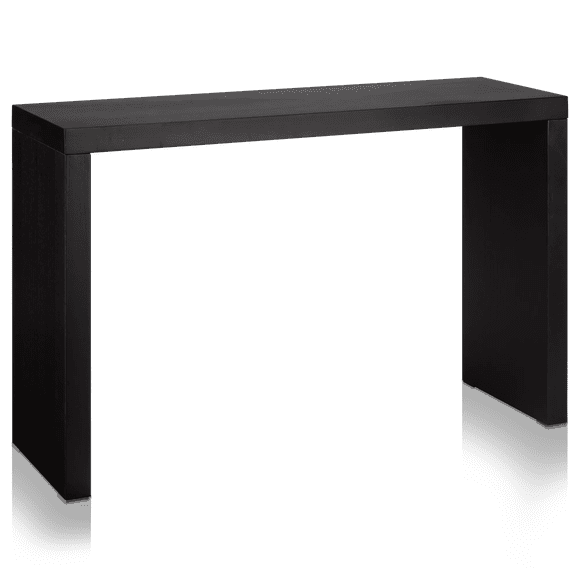 Bouclair Black Wood Veneer Console Table