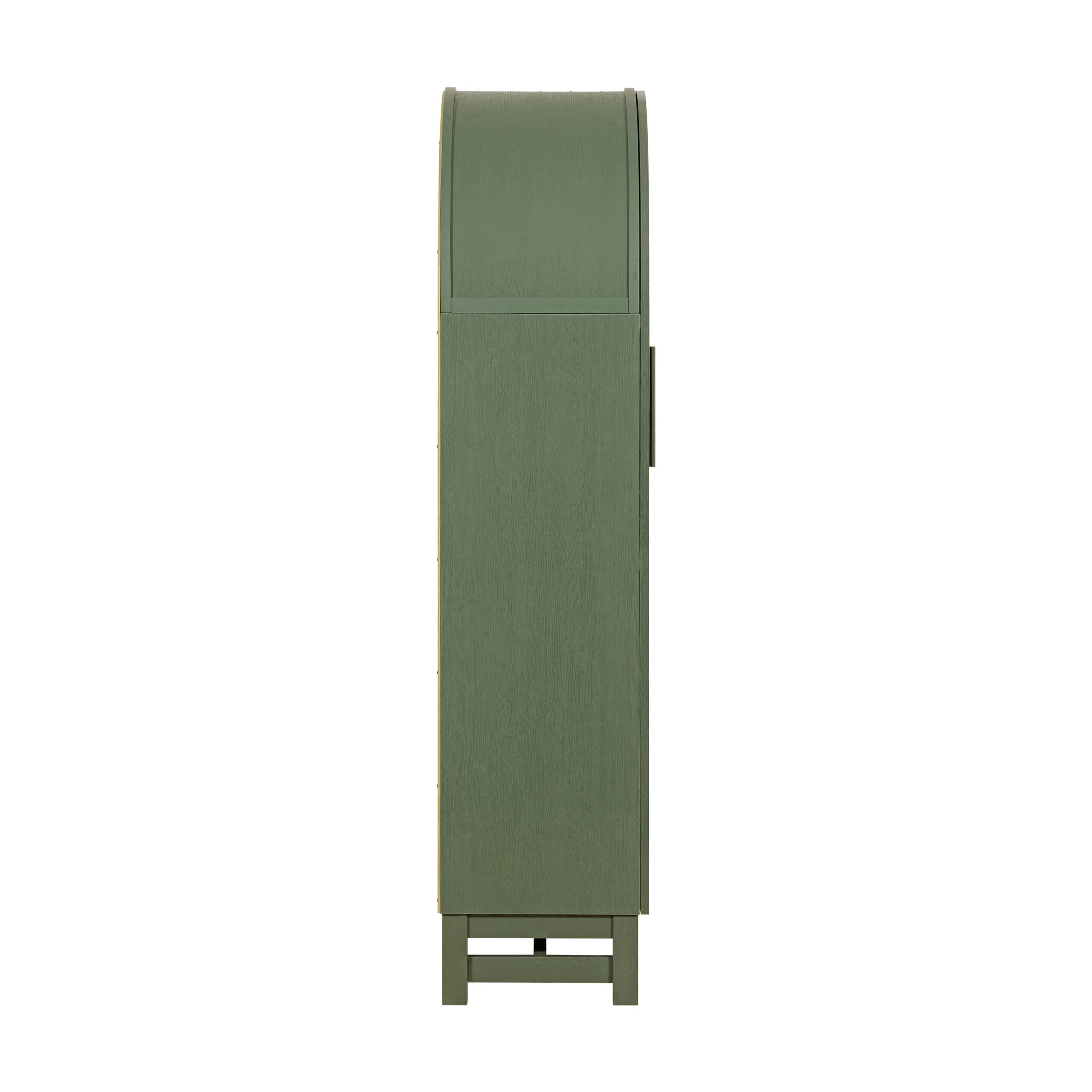 Better Homes & Gardens Juliet Arch Cabinet, Deep Green Finish