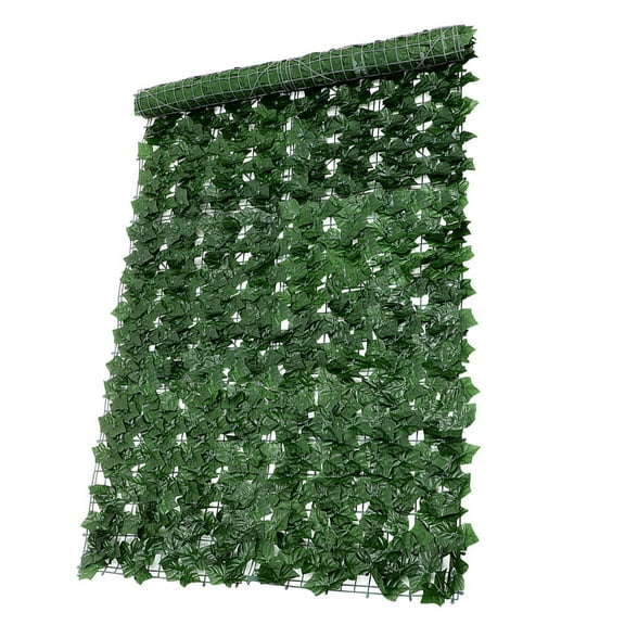 SEWCHICS Artificial Leaves Hedge Panels Simulated Green Plant Wall Plastic 1Pcs