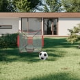 thumbnail image 2 of UPOUART Soccer Training Equipment Red Football Practice Net Nylon Distance Control 1Pcs, 2 of 8