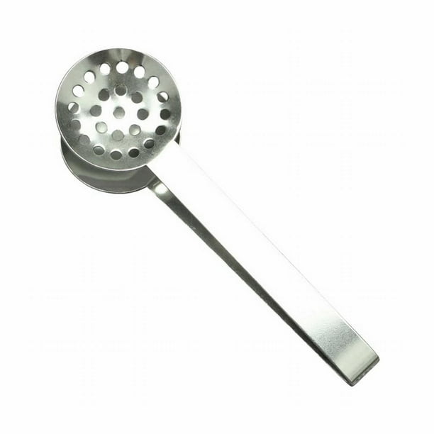 Pinza de acero inoxidable gruesa para té, pinza para bolsitas de té, gadget de cocina