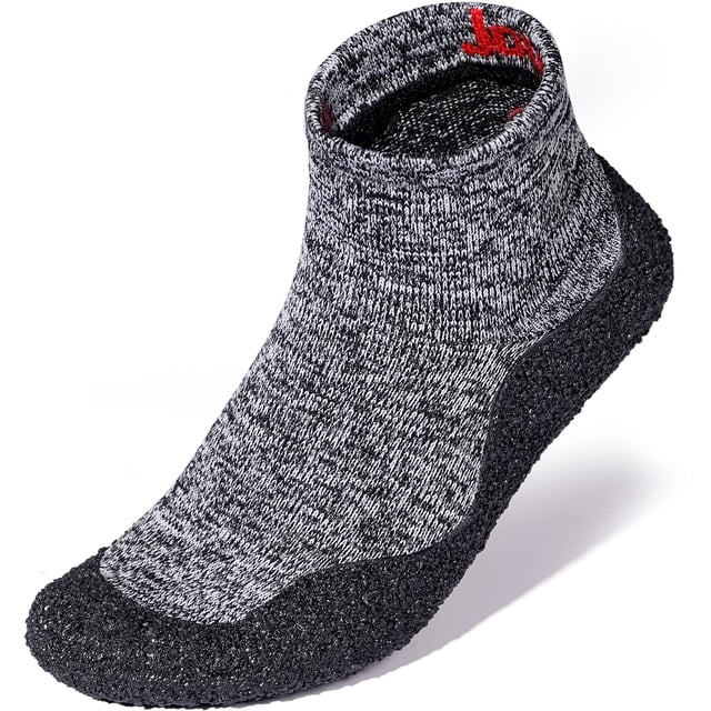 Zapatillas de running Joomra Barefoot Trail para hombre y mujer, color gris